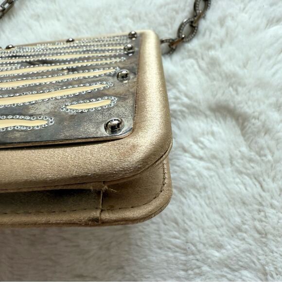 Valentino women evening bag with crystals Authentic Retail 2100$ - Picture 9 of 16